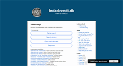 Desktop Screenshot of indadvendt.dk