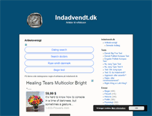 Tablet Screenshot of indadvendt.dk